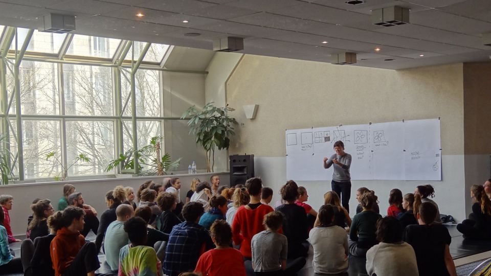 Visuel du spectacle TRAININGS